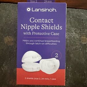 Lansinoh 24mm nipple shields